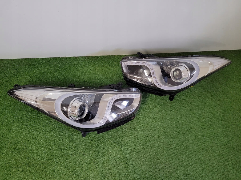 Frontscheinwerfer Hyundai I40 Q3507DF Links Scheinwerfer Headlight