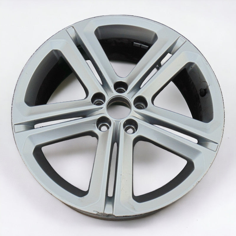 1x Alufelge 17 Zoll 7.0" 5x100 46ET Matt Silber 6R0601025AA VW Polo Rim Wheel