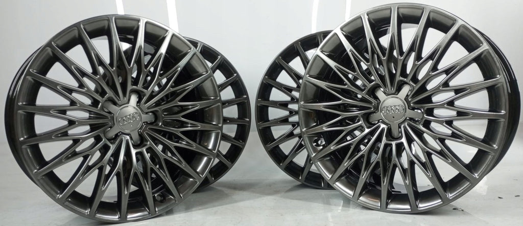 4x Alufelge 18 Zoll 8.0" 5x112 46ET Glanz 8V0601025AE Audi A3 Rim Wheel FEL3931822916ly