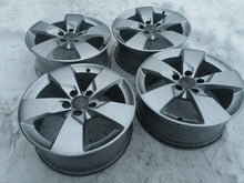 Load image into Gallery viewer, 4x Alufelge 17 Zoll 7.0" 5x112 47ET Silber 8S0601025J Audi A6 A4 Rim Wheel FEL5219278112up