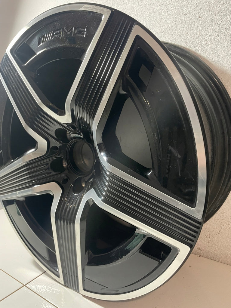 1x Alufelge 19 Zoll 9.0" 5x112 A2544010500 Mercedes-Benz Glc Amg Rim Wheel FEL9968196290xz
