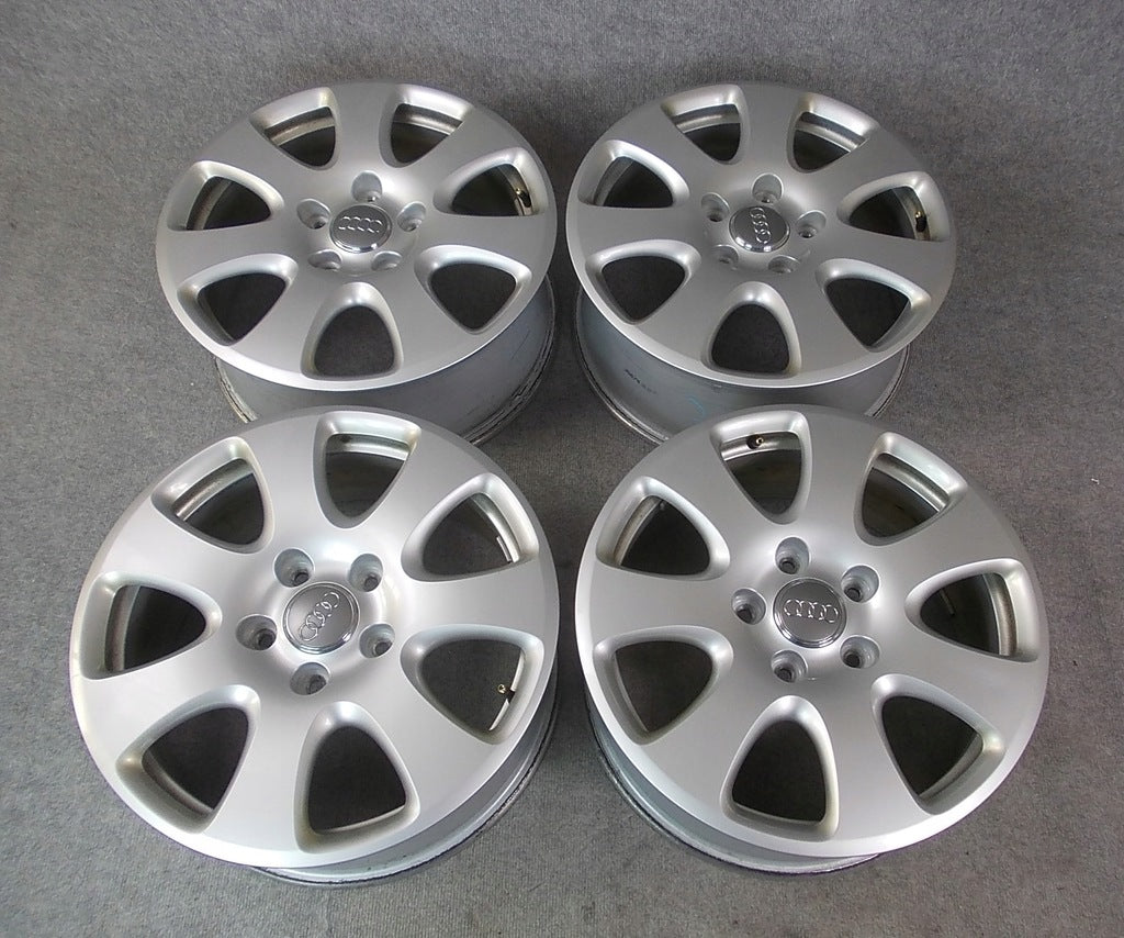 4x Alufelge 18 Zoll 7.5" 5x130 53ET Glanz Silber 4L0601025E Audi Q7 Rim Wheel FEL4097646302ee