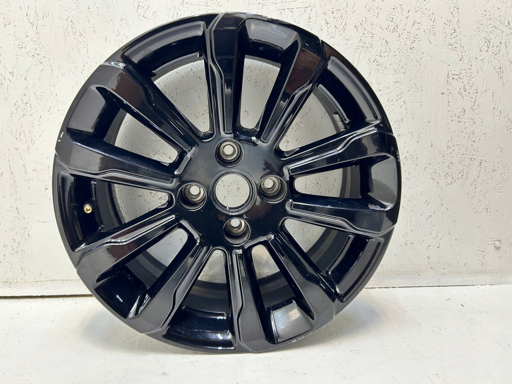 1x Alufelge 16 Zoll 6.5" 4x108 20ET Glanz Silber 672044871 Opel Crossland