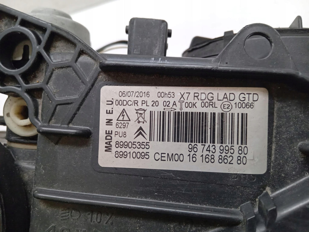Frontscheinwerfer Citroën C5 III 9674399580 Links Scheinwerfer Headlight SCH5385555619qy