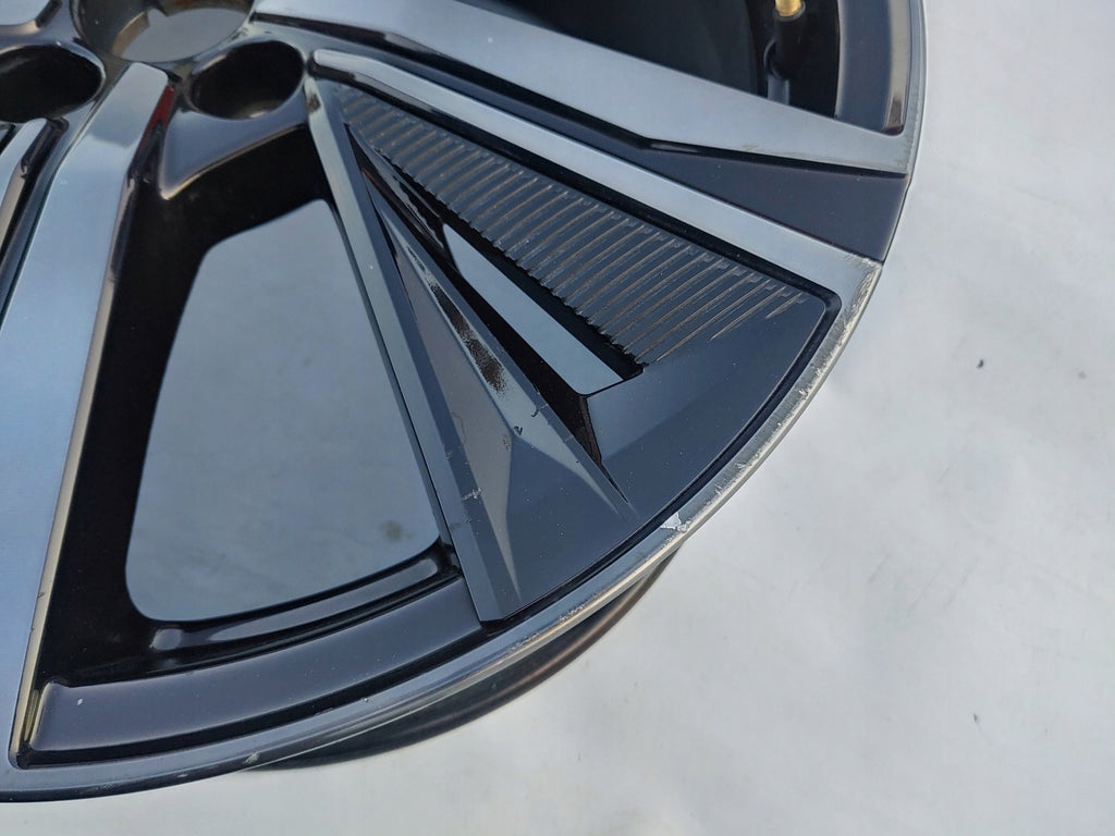 1x Alufelge 18 Zoll 8.0" 5x108 48ET Glanz Schwarz 9835058180 Peugeot 308 Iii