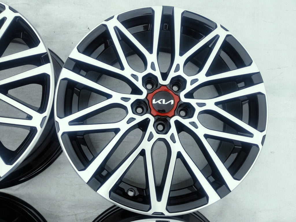 4x Alufelge 18 Zoll 7.5" 5x114.3 55ET Glanz Schwarz 52910-J7CA0 Kia Proceed FEL2443073256yd