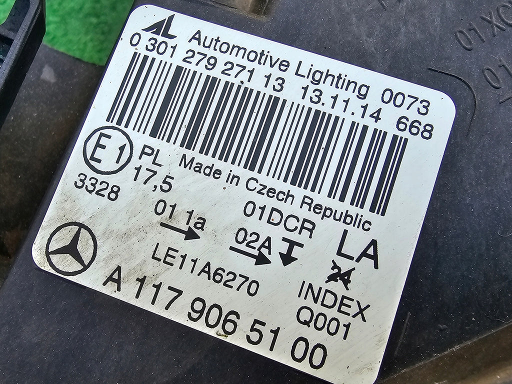 Frontscheinwerfer Mercedes-Benz Cla A1179065100 Xenon Links Headlight SCH8703660180oh