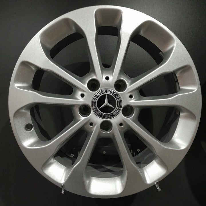4x Alufelge 17 Zoll 6.5" 5x112 38ET Glanz Silber A1564011700 Mercedes-Benz X156 FEL4541896400fh