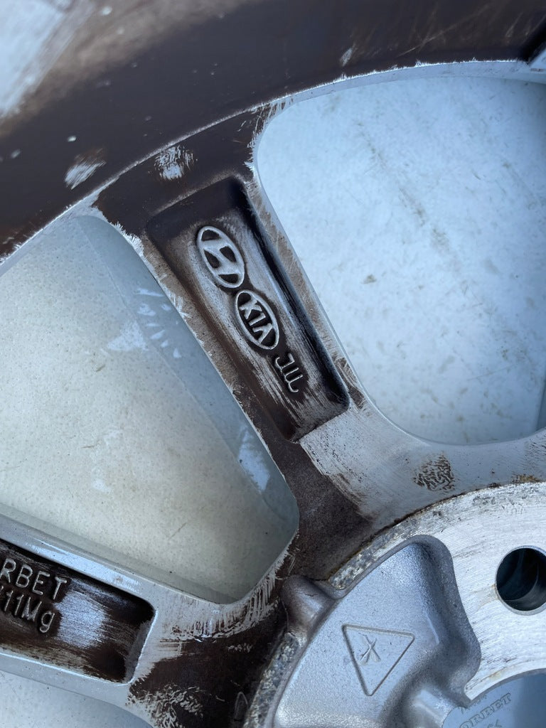 1x Alufelge 15 Zoll 6.0" 4x100 Silber K7400ADE05 Hyundai I10 Iii Rim Wheel FEL3683476463kb