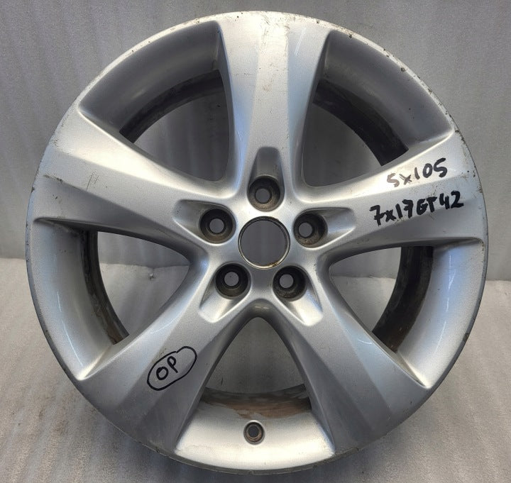 1x Alufelge 17 Zoll 7.0" 5x115 42ET OP042K5 Opel Astra Gtc Insignia Zafira J FEL6862641144ko