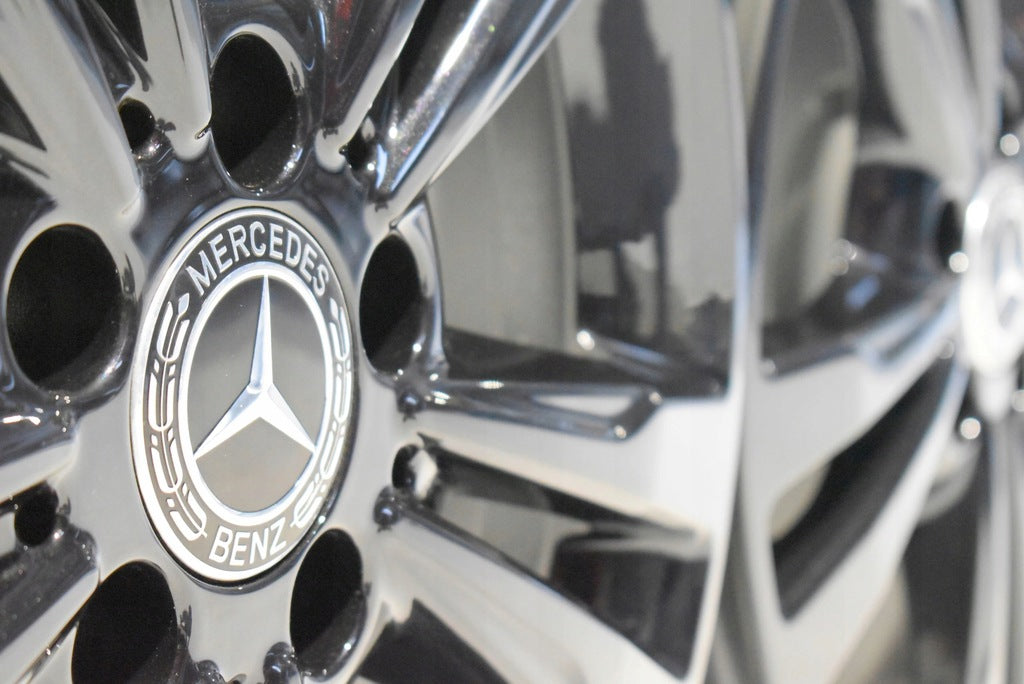 4x Alufelge 17 Zoll 8.0" 5x112 48ET Glanz Schwarz A2124015602 Mercedes-Benz FEL2479464693mq