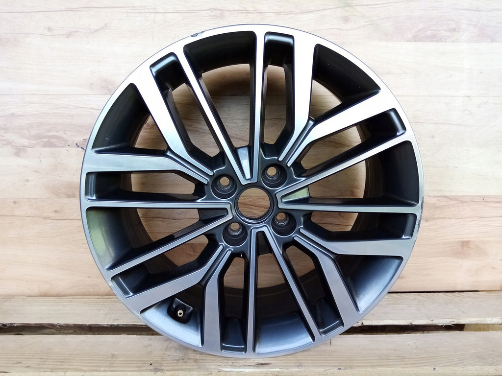 1x Alufelge 17 Zoll 6.5" 4x100 49ET Kia Rim Wheel