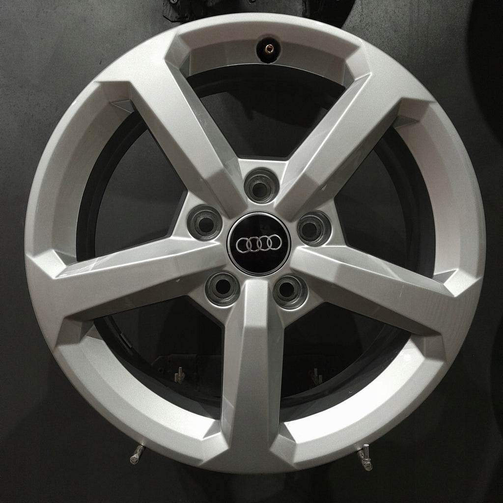 4x Alufelge 16 Zoll 6.0" 5x112 43ET Silber 81A071496A Audi Rim Wheel FEL4764247434no