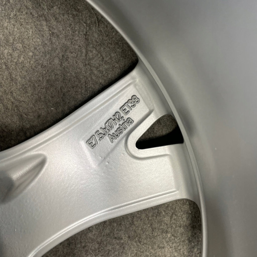 4x Alufelge 17 Zoll 7.5" 5x112 38ET Glanz Silber 8W0601025K Audi A4 Rim Wheel FEL1823041806tb