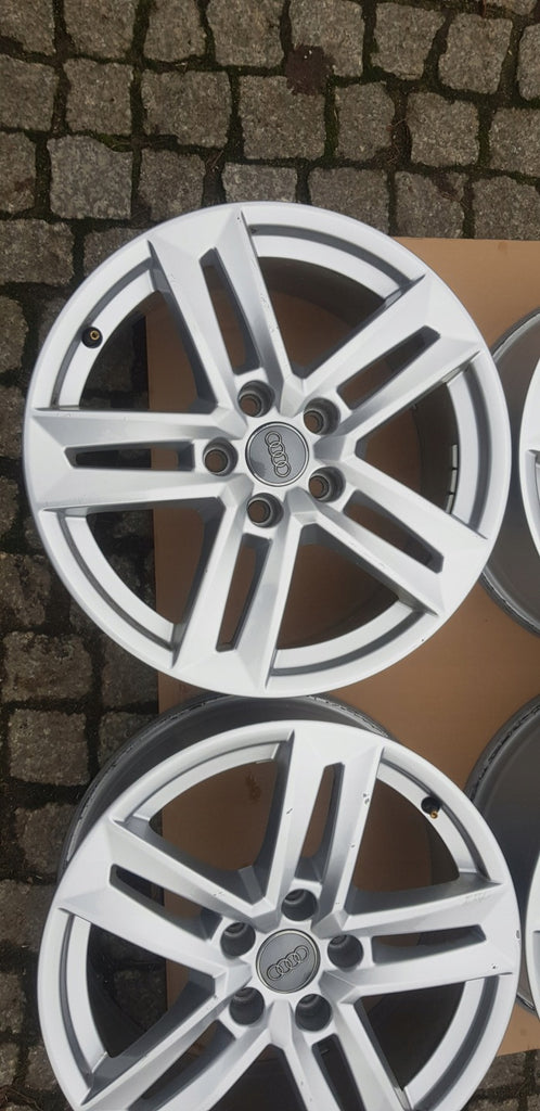 4x Alufelge 17 Zoll 7.0" 5x112 42ET Glanz Silber 8W0601025P Audi A4 B9 Rim Wheel FEL3410175482rb