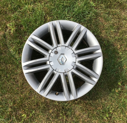 1x Alufelge 16 Zoll 6.5" 4x100 Renault Clio Rim Wheel