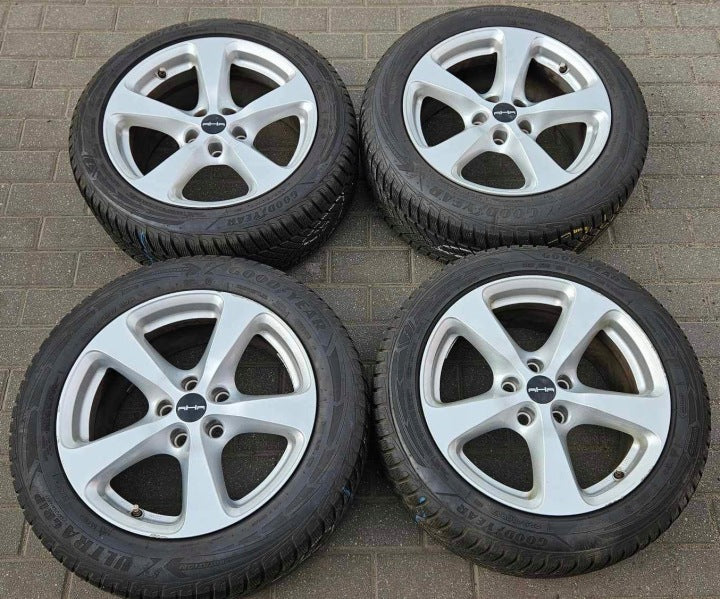 4x Alufelge 17 Zoll 8.0" 5x112 30ET Glanz Silber KBA46717 Audi 4 Rim Wheel FEL3656761406gk