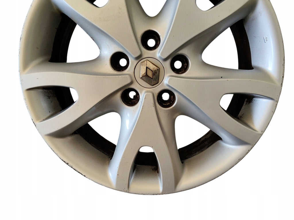 1x Alufelge 17 Zoll 6.5" 5x114.3 Glanz Silber 40300-JY02 Renault Koleos I FEL9396891905fw