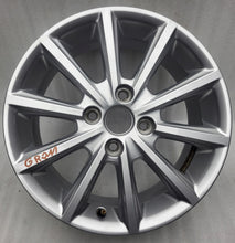 Load image into Gallery viewer, 1x Alufelge 16 Zoll 6.5" 4x108 47 5ET Glanz Silber H1BC-1007-B1A Ford Fiesta I FEL7605075367md