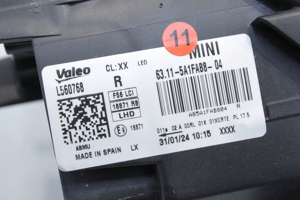 Frontscheinwerfer BMW Mini F57 F54 F56 F55 63115A1FAB8 LED Rechts Headlight SCH9648857972mk