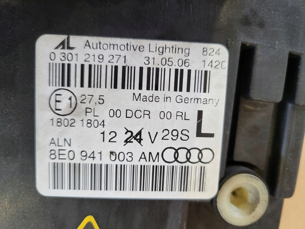 Frontscheinwerfer Audi A4 B7 8E0941003AM Xenon Links Scheinwerfer Headlight