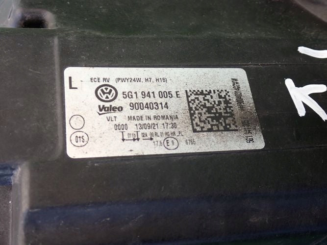 Frontscheinwerfer VW Golf VII 5G1941005E Links Scheinwerfer Headlight SCH6308267256dt