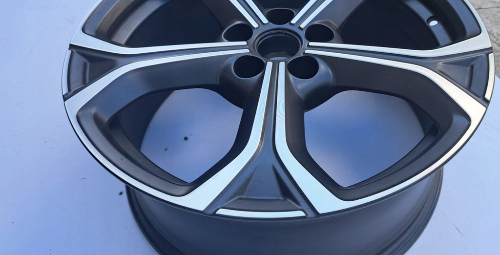 1x Alufelge 20 Zoll 8.5" 5x120 43ET Glanz P0225283 Rim Wheel FEL5422774597et