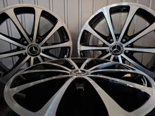 Laden Sie das Bild in den Galerie-Viewer, 4x Alufelge 17 Zoll 6.5" 5x112 44ET Glanz Schwarz A1774010300 Mercedes-Benz Gla FEL2714201343wx