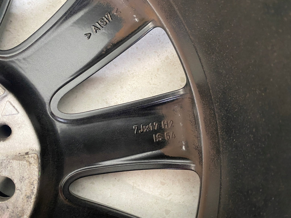 1x Alufelge 17 Zoll 7.0" 5x112 54ET Glanz Schwarz 6855109 Mini F56 F55 Rim Wheel FEL4341852606qe