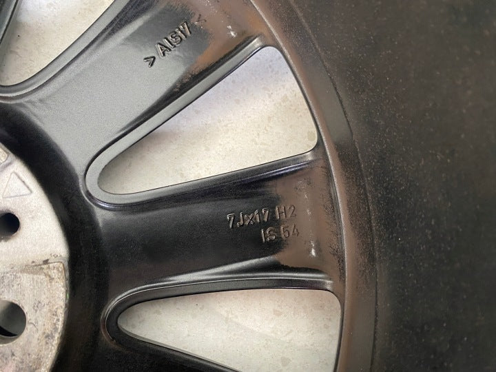 1x Alufelge 17 Zoll 7.0" 5x112 54ET Glanz Schwarz 6855109 Mini F56 F55 Rim Wheel FEL4341852606qe