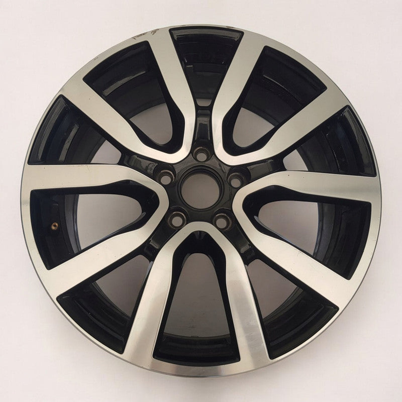 1x Alufelge 18 Zoll 8.5" 5x112 51ET Glanz Schwarz 5K0601025 VW Golf Rim Wheel