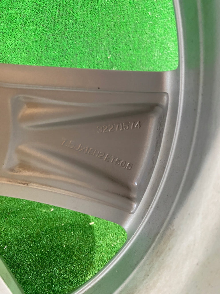 1x Alufelge 18 Zoll 7.5" 5x108 50 5ET Matt Silber 32271574 Volvo S60 Xc60 FEL1767293357gk