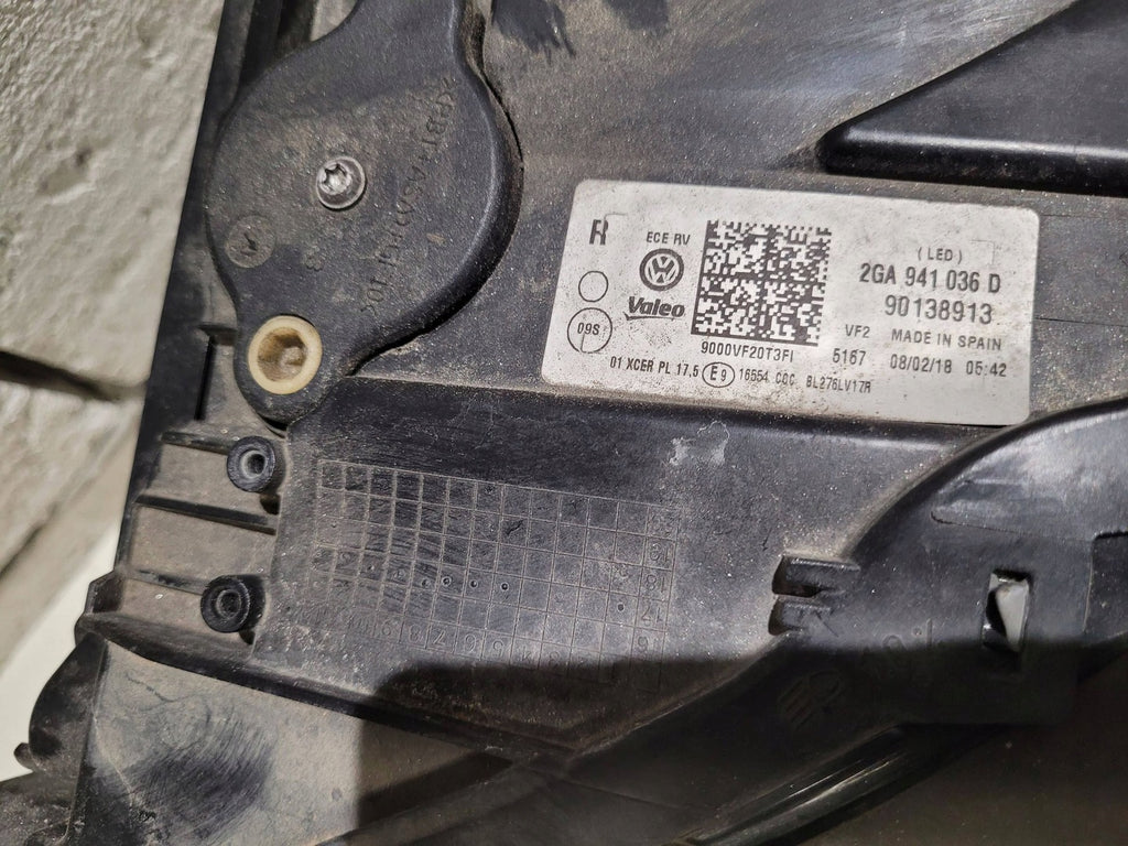 Frontscheinwerfer VW T-Roc 2GA941036D LED Rechts Scheinwerfer Headlight SCH8787443600xh