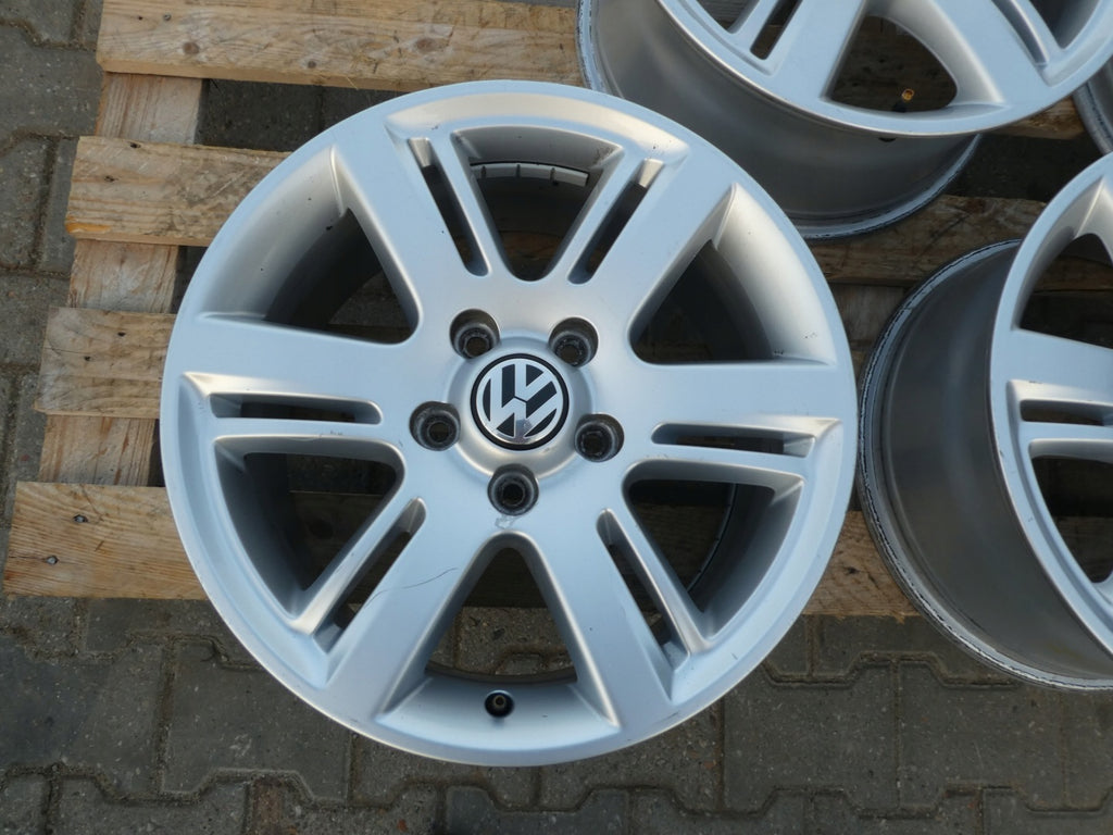 4x Alufelge 17 Zoll 8.0" 5x120 49ET Glanz Silber 2H0601025J VW Amarok Rim Wheel FEL7178571327wo
