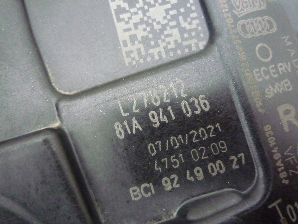 Frontscheinwerfer Audi Q2 81A941036 Full LED Rechts Scheinwerfer Headlight