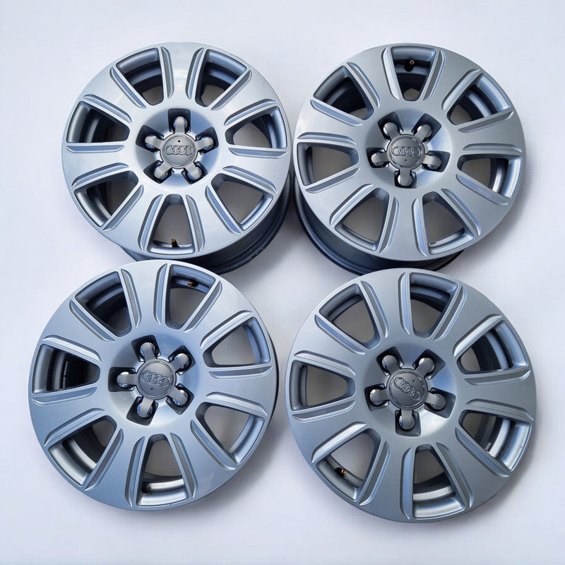 1x Alufelge 16 Zoll 6.5" 5x112 33ET Glanz Silber 8U0601025 Audi C5 A4 B6 B7