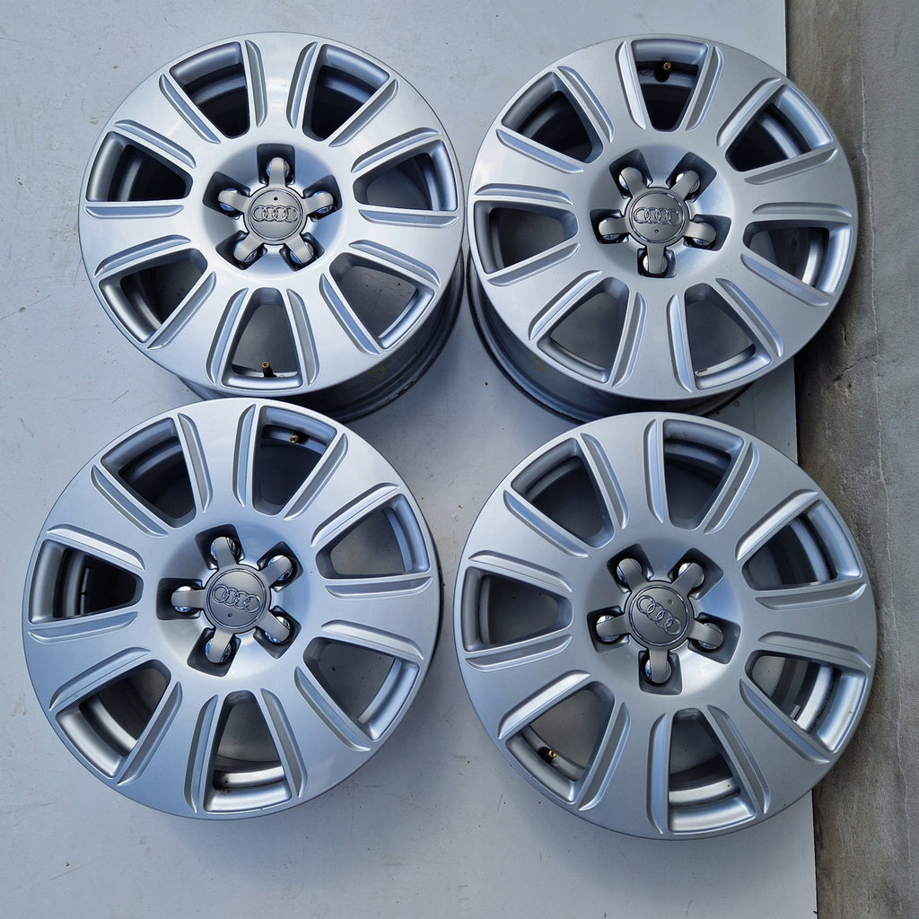 1x Alufelge 16 Zoll 6.5" 5x112 33ET Glanz Silber 8U0601025 Audi C5 A4 B6 B7