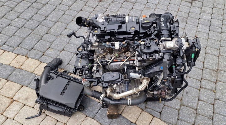 Motor Peugeot 208 I 10JBHT 1.6 HDI 100TKm Diesel Engine Komplett MOT4321636919rr