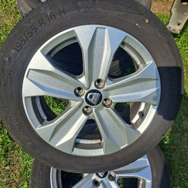 1x Alufelge 15 Zoll 5.5