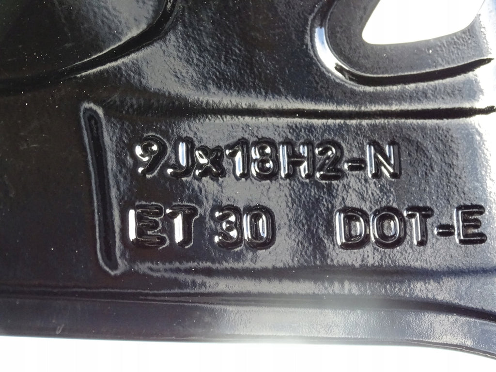 1x Alufelge 18 Zoll 9.0" 5x112 30ET Glanz Schwarz A2544014700 Mercedes-Benz Glc FEL2498374468ir
