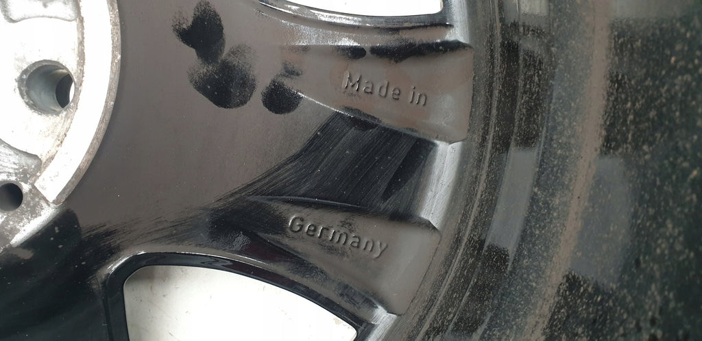1x Alufelge 18 Zoll 8.0" 5x112 43ET Glanz A2134013700 Mercedes-Benz Rim Wheel