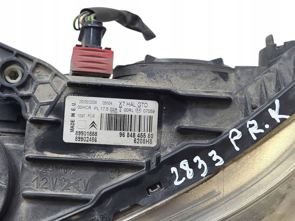 Frontscheinwerfer Citroën C5 I 9684845580 Links Scheinwerfer Headlight SCH6432308322he