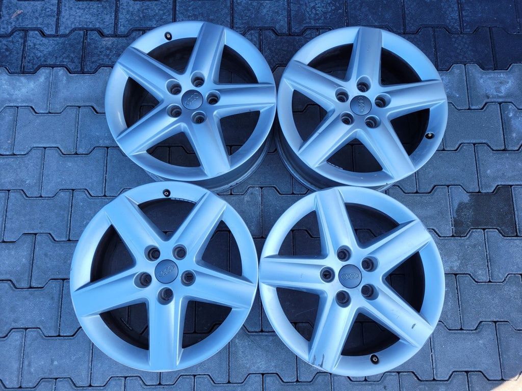 4x Alufelge 17 Zoll 7.5" 5x112 56ET 8P0601025D Audi B6 B7 Rim Wheel FEL6925393549sf