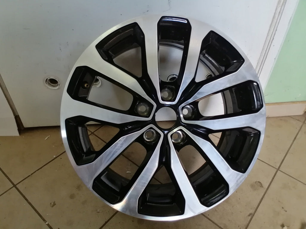 1x Alufelge 17 Zoll 7.0" 5x114.3 40ET Schwarz 403008804R Renault Rim Wheel FEL8328853868od