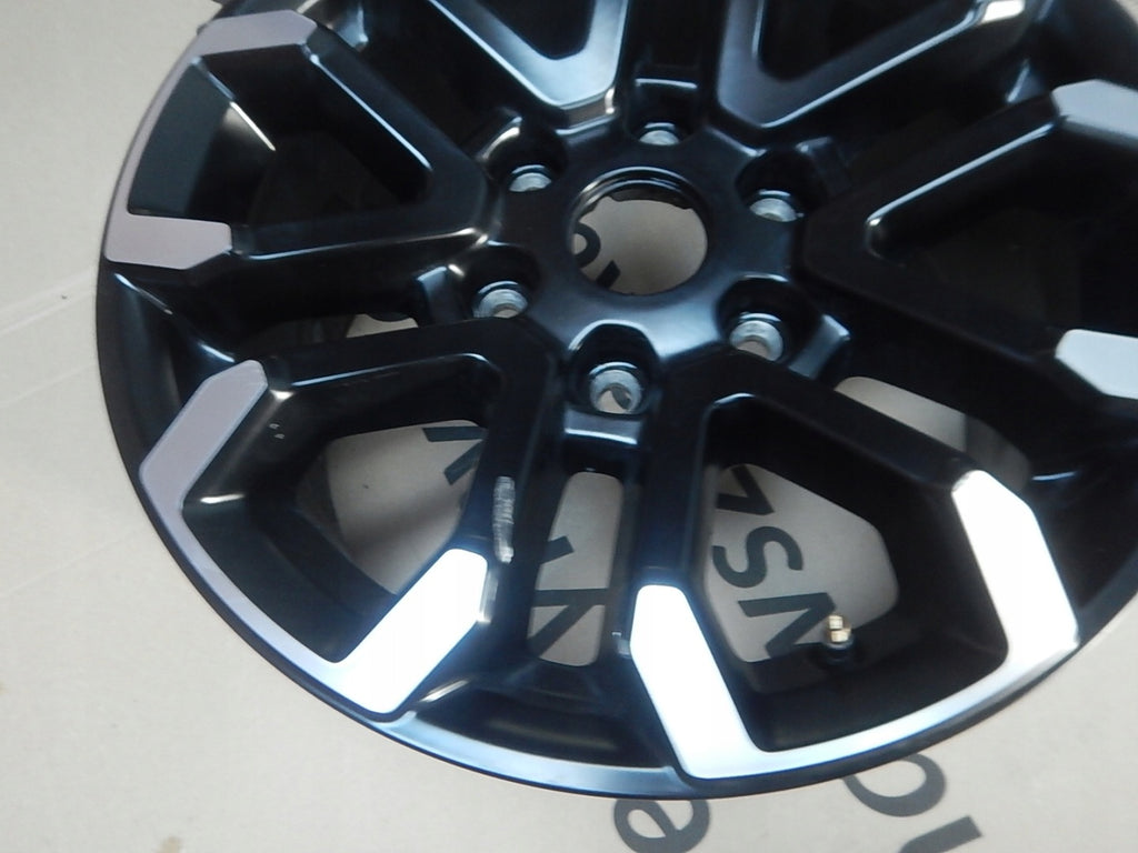 1x Alufelge 17 Zoll 8.0" 6x139.7 Glanz Schwarz P1WC-1007-B2A Ford Ranger FEL8620690798uu