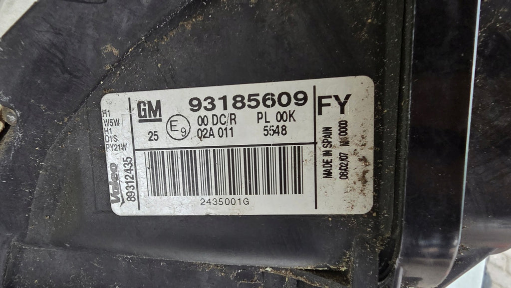 Frontscheinwerfer Opel Vectra C 93185609 2435003 Xenon Links Headlight SCH2120697586hh