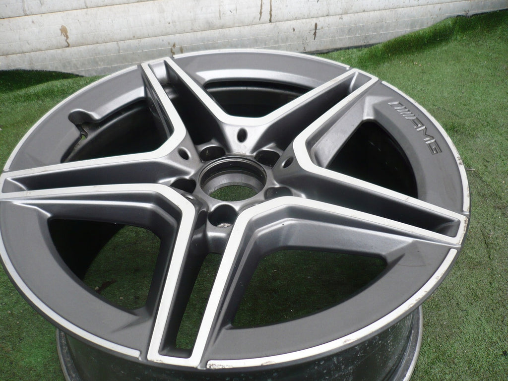 1x Alufelge 18 Zoll 8.5" 5x112 49ET A2054019500, A2054019600 Mercedes-Benz W205