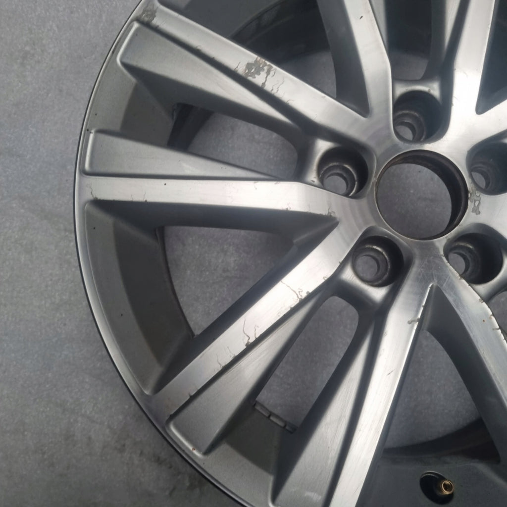 1x Alufelge 15 Zoll 6.0" 5x100 40ET Glanz Silber 6R0601025R VW Polo 6r Rim Wheel FEL7269037789hc