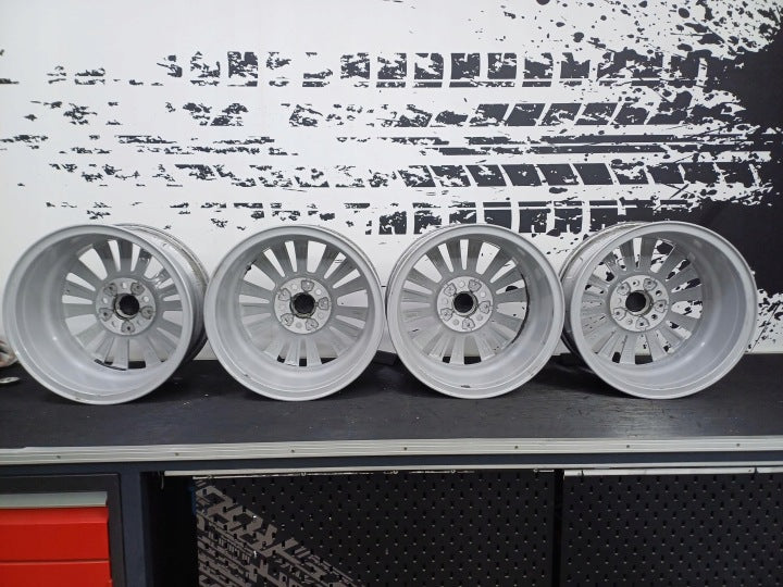 4x Alufelge 16 Zoll 7.0" 5x112 52ET Silber BMW 4 Alhambra Altea Toledo Iii FEL9499007202wu