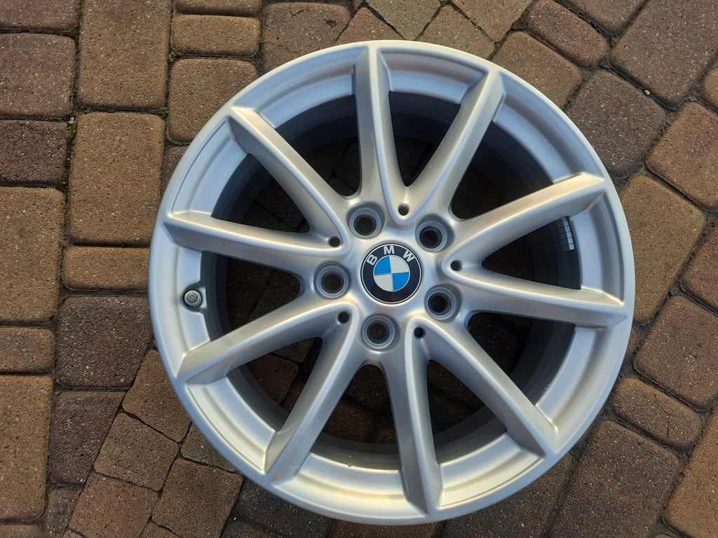 4x Alufelge 16 Zoll 7.0" 5x112 52ET Silber BMW 2 Active Tourer Rim Wheel FEL1375735732si